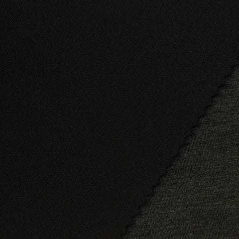 Dark Grey Marl Scuba Knit, Poly-Viscose, 320 gsm, 155 cm