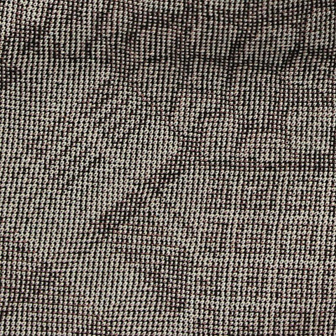 Brown Geometric Interlock Knit, Poly-Nylon