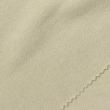 Polyester Cotton French Terry Fabric, 210 gsm, 180 cm — Khaki