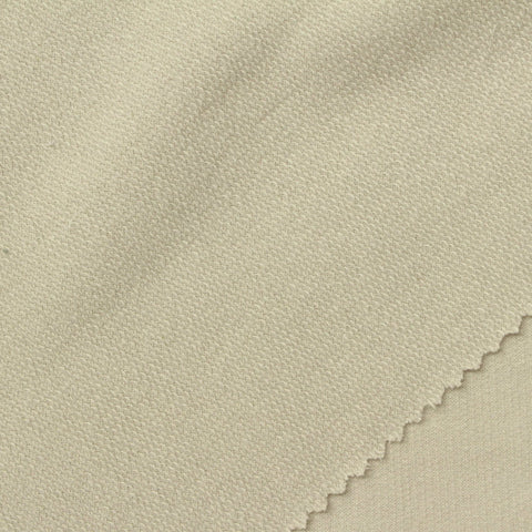 Polyester Cotton French Terry Fabric, 210 gsm, 180 cm — Khaki