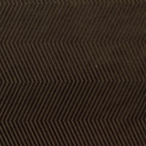 Dark Brown Chevron Jacquard, Polyester