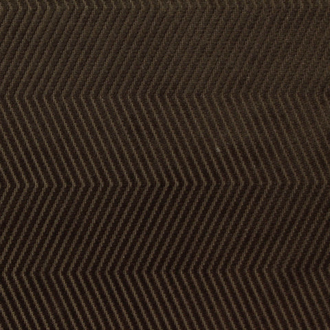 Dark Brown Chevron Jacquard, Polyester