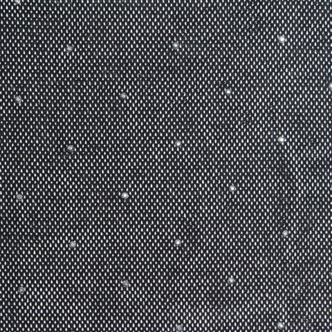 Silver Dots Knit, Polyester, 160 gsm