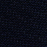 Dark Blue Check Knit, Polyester