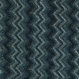 Dark Blue Vertical-Zigzag Jacquard, Polyester — texture