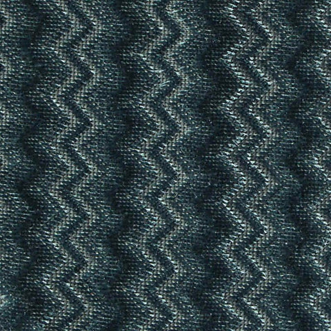 Dark Blue Vertical-Zigzag Jacquard, Polyester