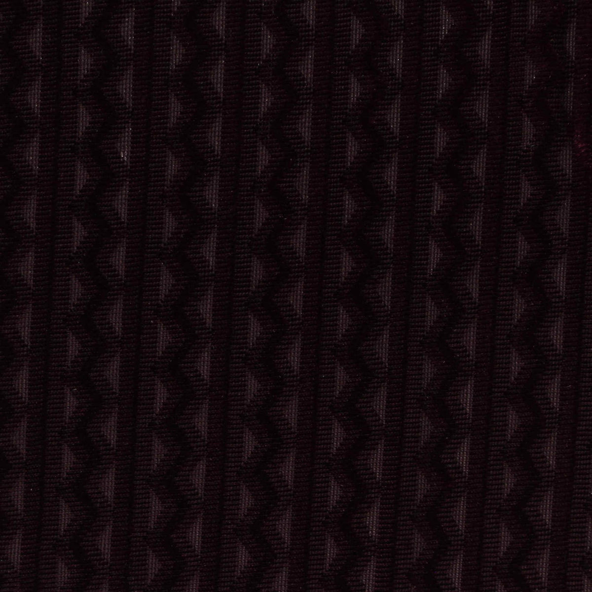 Brown Geometric Jacquard, Polyester
