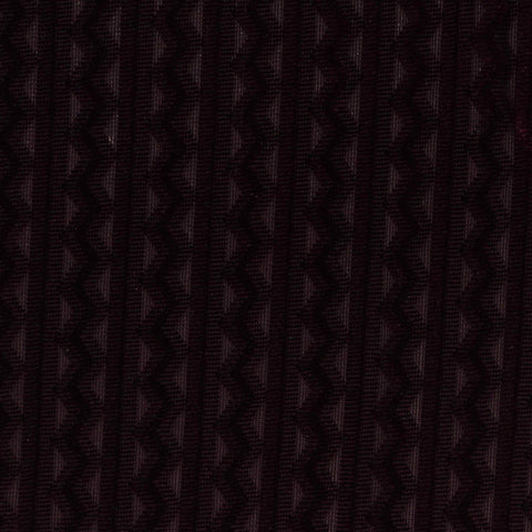 Brown Geometric Jacquard, Polyester