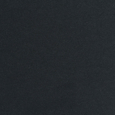 100% Polyester Scuba Knit Fabric, 260 gsm, 138 cm — Black