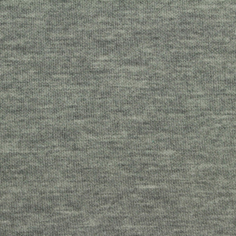 Heather Grey Marl Scuba Knit, Poly-Viscose, 290 gsm