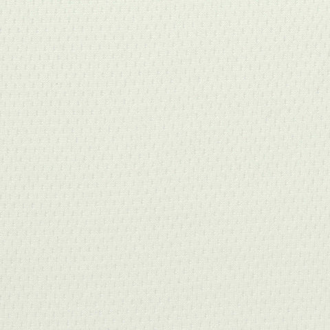 Striped 100% Polyester Birdseye Knit Fabric, 220 gsm, 180 cm — White