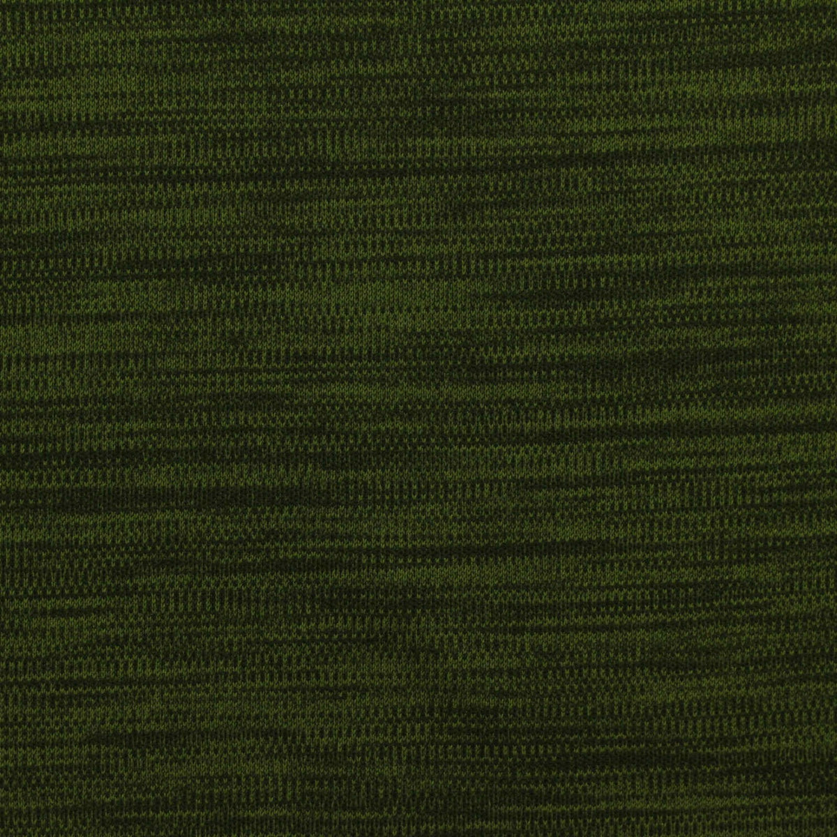 Olive Marl Interlock Knit, Polyester, 145 gsm