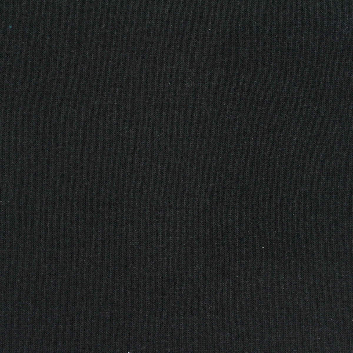 Cotton Polyester Stretch Jersey Knit Fabric, 165 gsm, 180 cm — Black