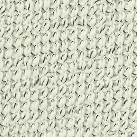 Light Cream Marl Waffle Knit, Cotton-Poly