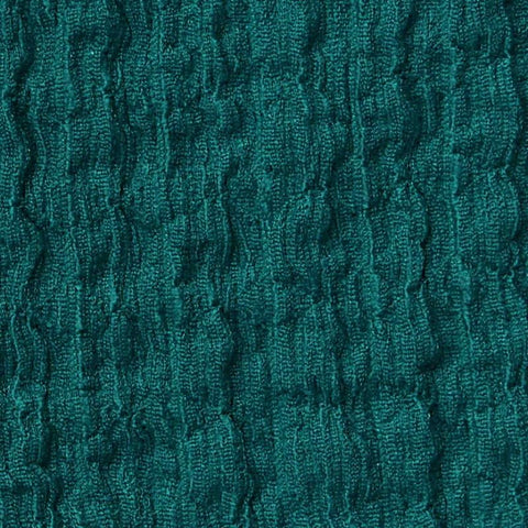 Jacquard Polyester Stretch Warp Knit Fabric, 188 gsm, 135 cm — Green