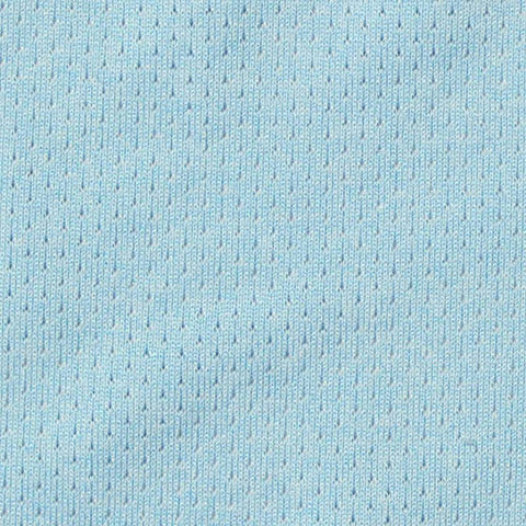 Polyester Stretch Birdseye Knit Fabric, 155 gsm, 160 cm — Blue