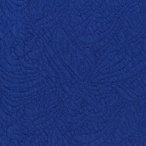 Jacquard 100% Stretch Interlock Knit Fabric, 200 gsm, 160 cm — Blue