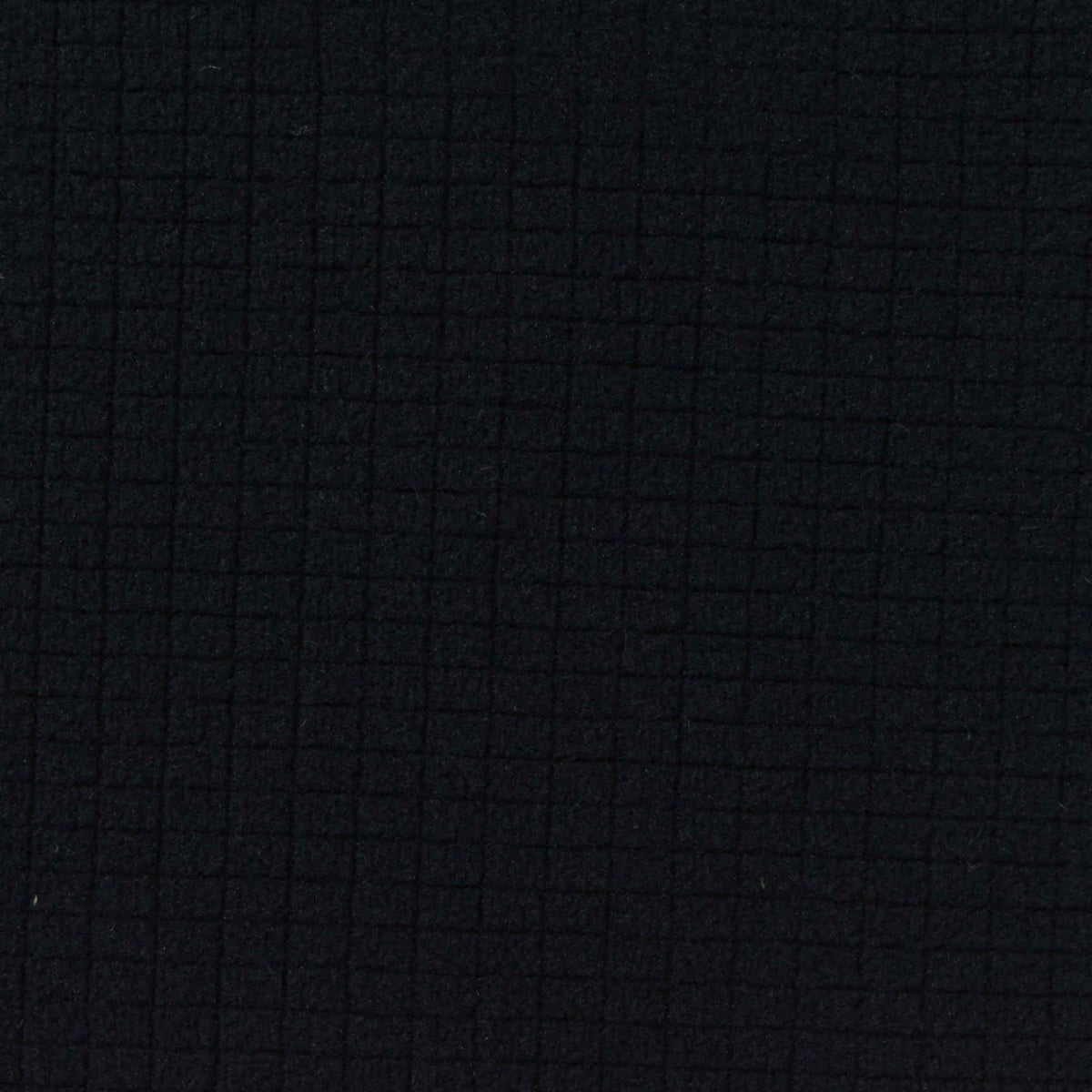 Plaid 100% Polyester Fleece Fabric, 250 gsm, 155 cm — Black