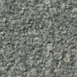 100% Polyester Sherpa Fleece Fabric, 300 gsm, 160 cm — Grey — texture