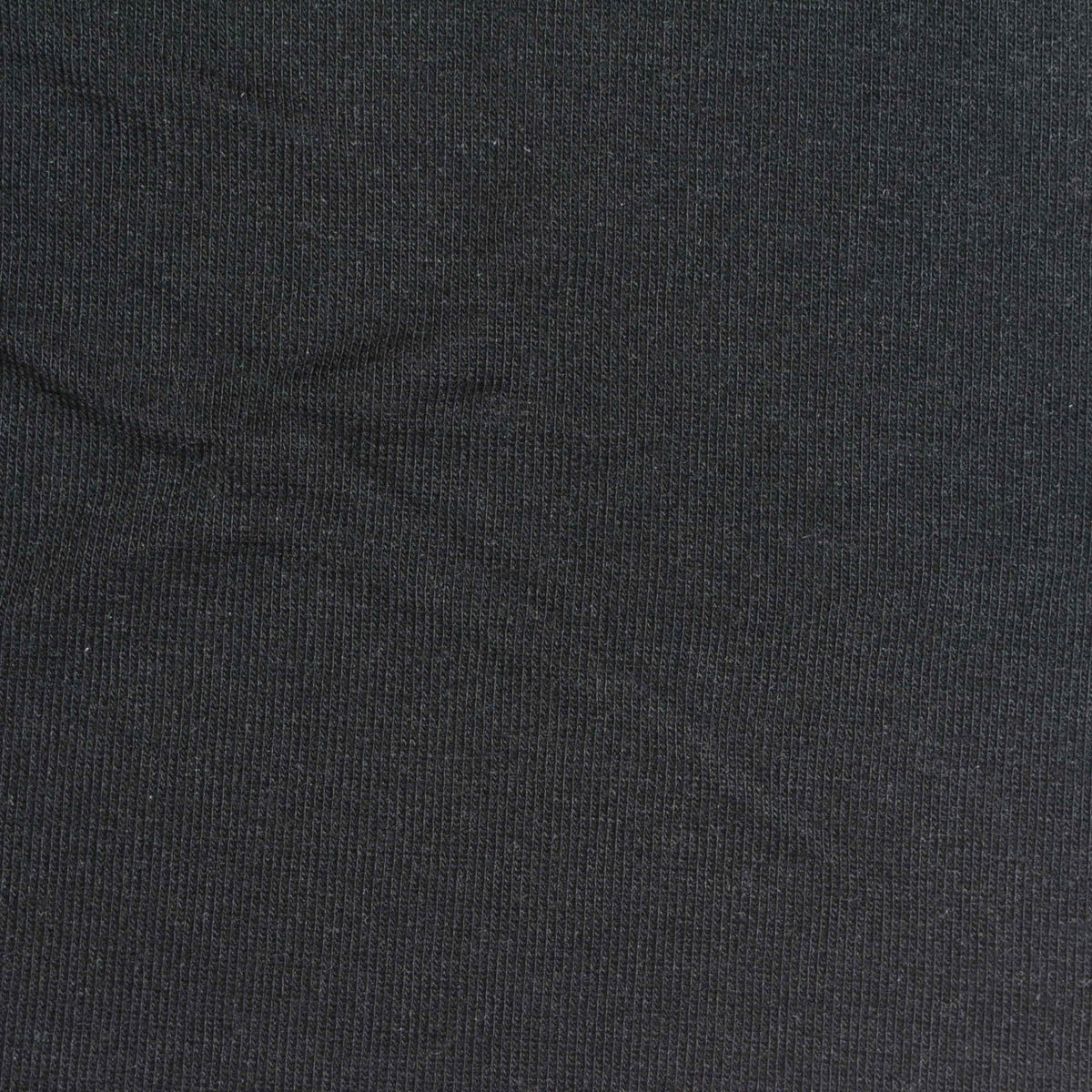 Modal Wool Stretch Rib Knit Fabric, 160 gsm, 150 cm — Black