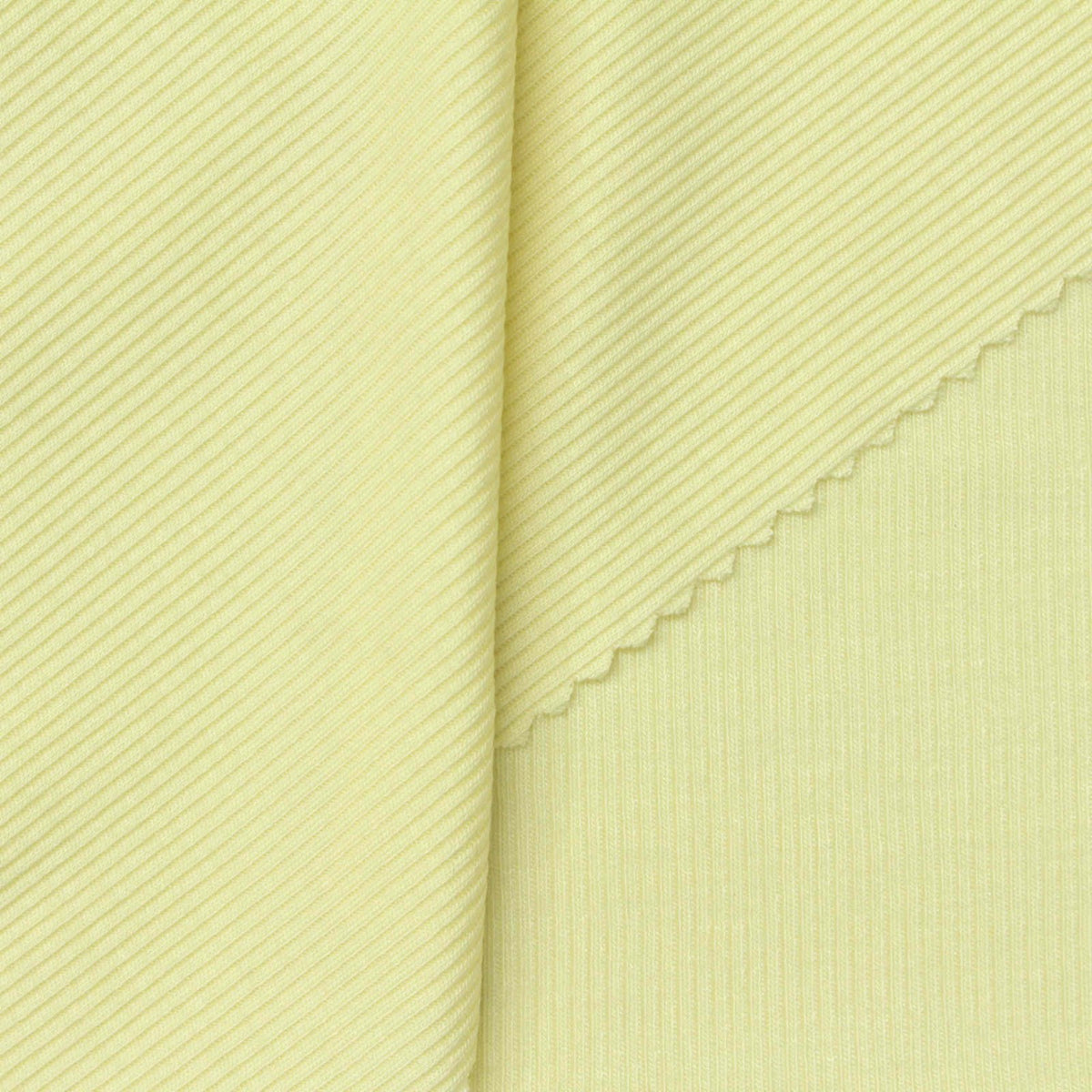 Pale Lime Rib Knit, Tencel Lyocell-Acetate