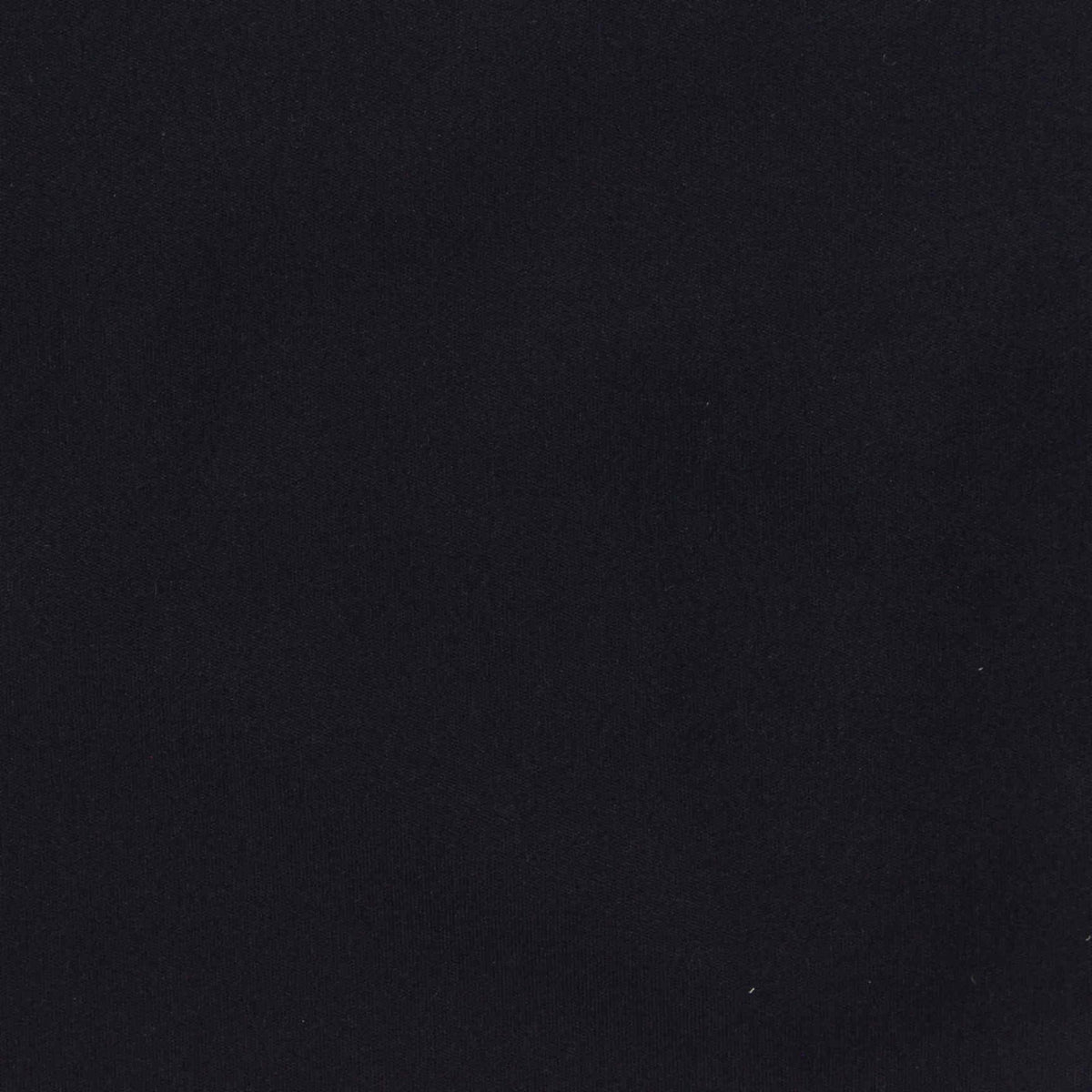 Brushed Nylon Stretch Interlock Knit Fabric, 210 gsm, 160 cm — Black