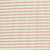 Pink Horizontal-Stripe Rib Knit, Polyester