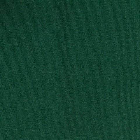 Cotton Stretch Scuba Knit Fabric, 327 gsm, 165 cm — Green