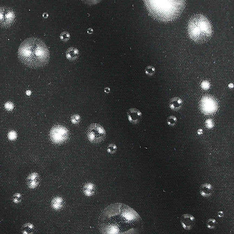 Silver Dots Woven, Polyester