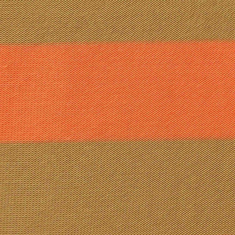 Orange Horizontal-Stripe Jersey Knit, Tencel Lyocell, 230 gsm
