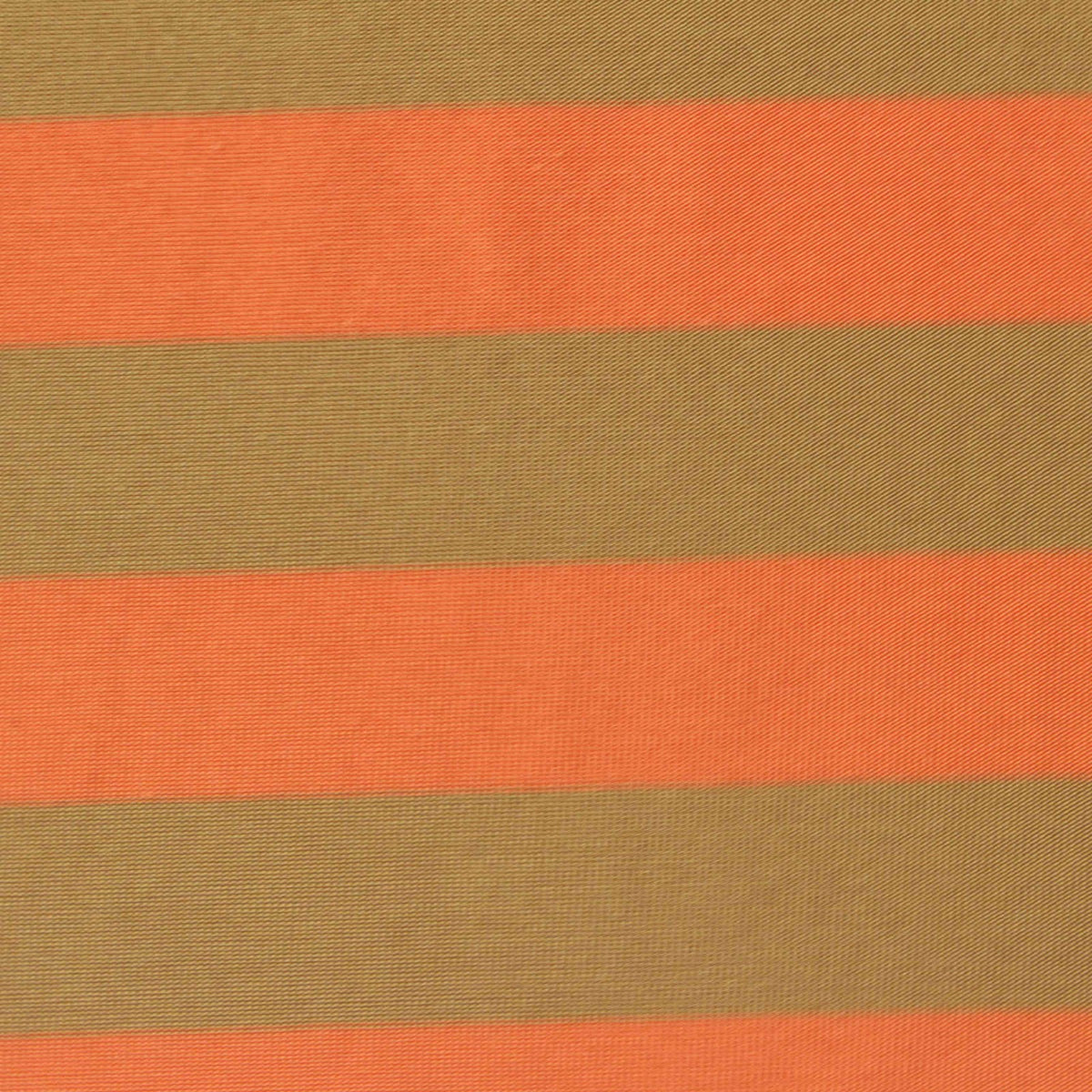 Orange Horizontal-Stripe Jersey Knit, Tencel Lyocell, 230 gsm