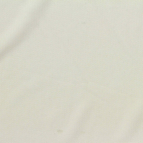 Cream Tone-on-Tone Birdseye Knit, Nylon-Spandex