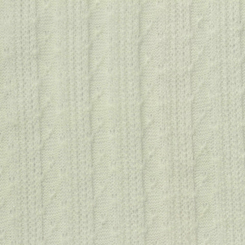 Khaki Tone-on-Tone Diamond Rib Knit, Viscose-Poly