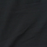 Nylon Stretch Jersey Knit Fabric, 220 gsm, 180 cm — Black