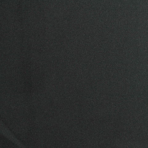 Polyester Stretch Scuba Knit Fabric, 300 gsm, 150 cm — Black