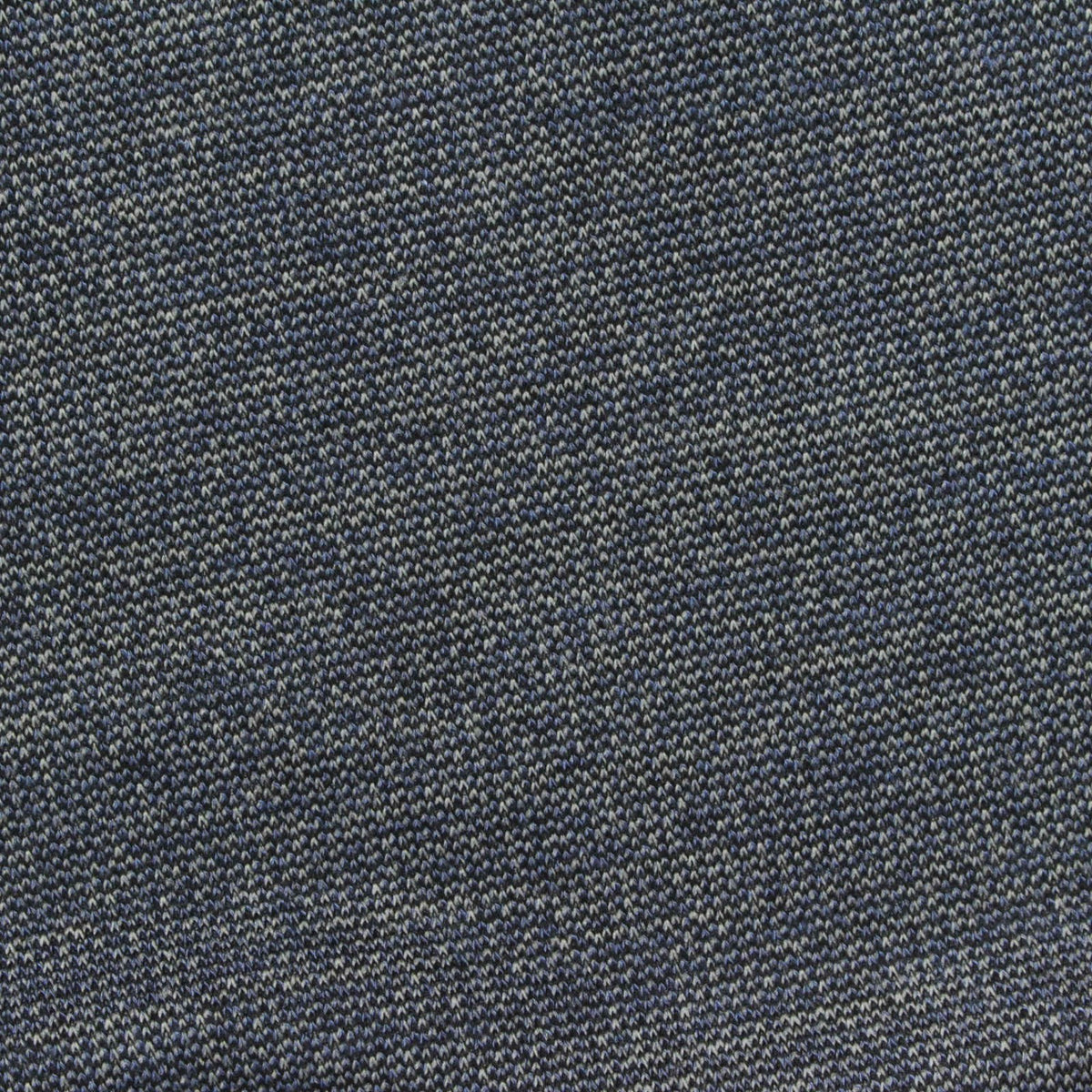 Blue Marl Interlock Knit, Poly-Viscose, 250 gsm