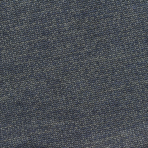 Blue Marl Interlock Knit, Poly-Viscose, 250 gsm