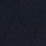 Jacquard Cotton Polyester Knit Fabric, 325 gsm, 170 cm — Navy
