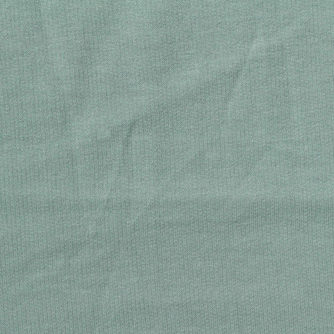 100% Cotton French Terry Fabric, 200 gsm, 160 cm — Green