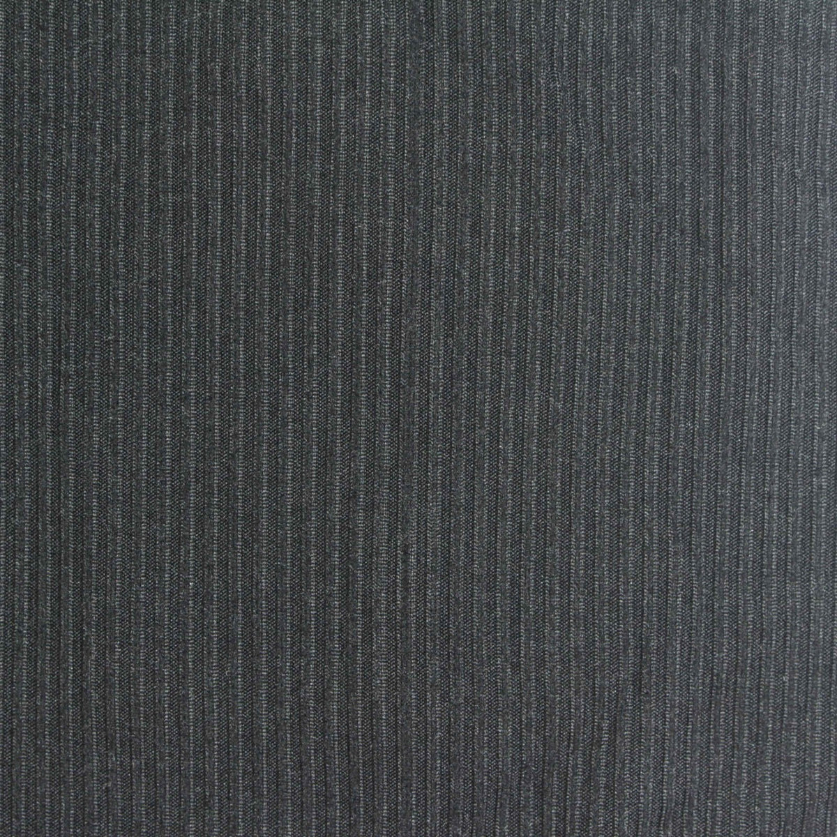 Light Grey Pinstripe Rib Knit, Polyester, 260 gsm
