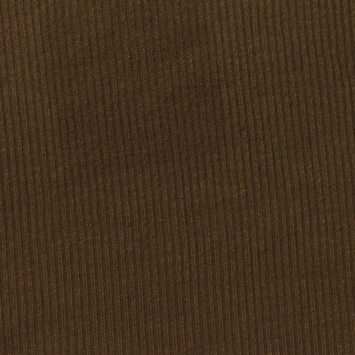 Viscose Stretch Rib Knit Fabric, 180 gsm, 160 cm — Brown