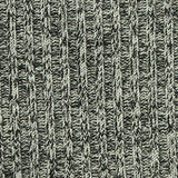 Black Marl Rib Knit, Polyester — texture