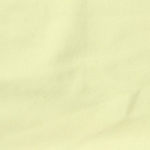 Viscose Acrylic Blend Stretch Rib Knit Fabric, 329 gsm, 170 cm — Yellow