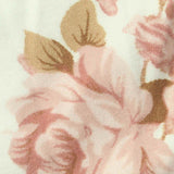 Pink Roses Milk Silk Knit, Polyester — texture