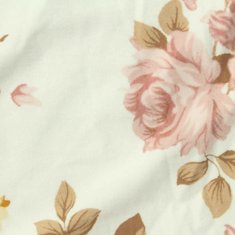 Pink Roses Milk Silk Knit, Polyester