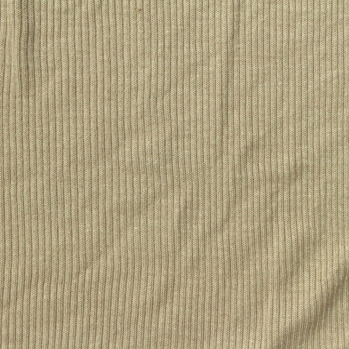 Viscose Stretch Rib Knit Fabric, 200 gsm, 122 cm — Khaki