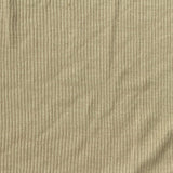 Viscose Stretch Rib Knit Fabric, 200 gsm, 122 cm — Khaki