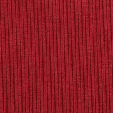 Viscose Stretch Rib Knit Fabric, 270 gsm, 120 cm — Red — texture