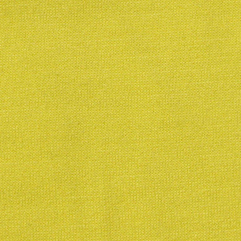 Polyester Viscose Stretch French Terry Fabric, 240 gsm, 160 cm — Yellow