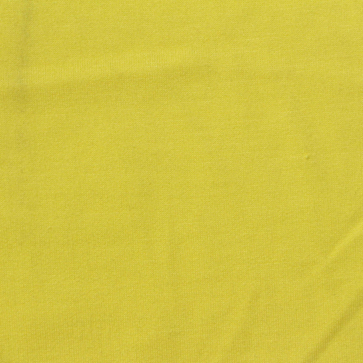 Polyester Viscose Stretch French Terry Fabric, 240 gsm, 160 cm — Yellow
